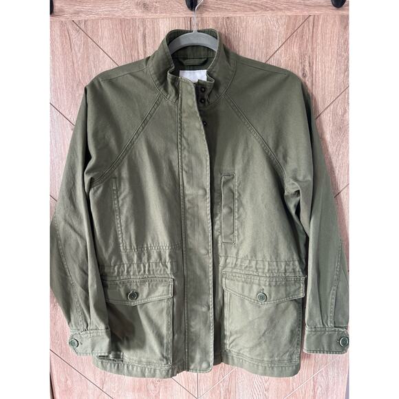 Madewell Northover Utility Workwear Military Jacket Sold Out Desert Olive Size S - Picture 2 of 8